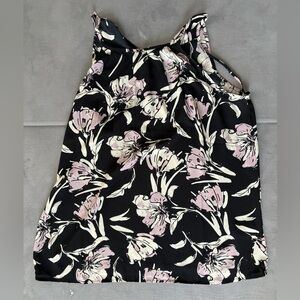 Banana Republic sleeveless floral blouse
